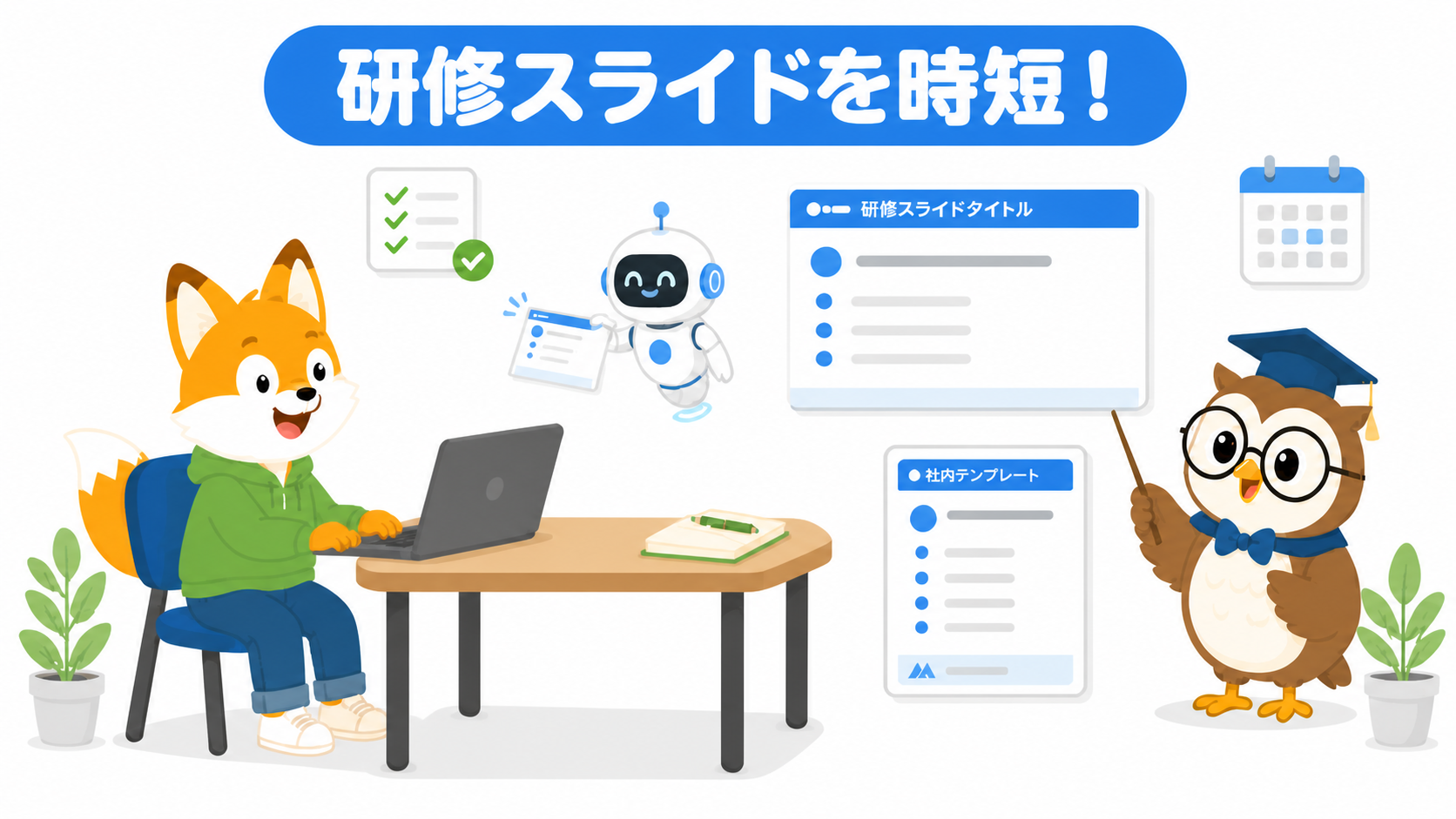 【Genspark特集】社内研修スライドをAI Slidesで下書き→社内テンプレに整える現実的ワークフロー